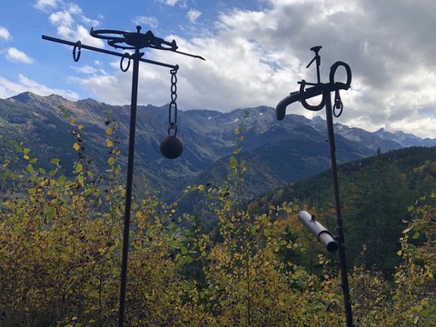randonnée famille Belledonne mine fer